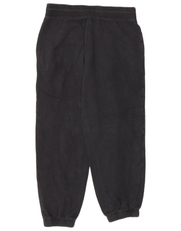 Marks & Spencer Γυναικεία φόρμα παντελόνι Joggers UK 12 μεσαίο μαύρο βαμβακερό