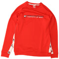 Γραφικό ανδρικό φούτερ Tommy Hilfiger Jumper Μεσαίο κόκκινο χρώμα