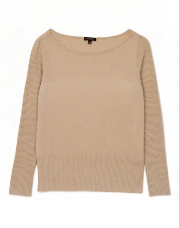 Massimo Dutti Γυναικεία Μπλούζα Top UK 10 Small Beige