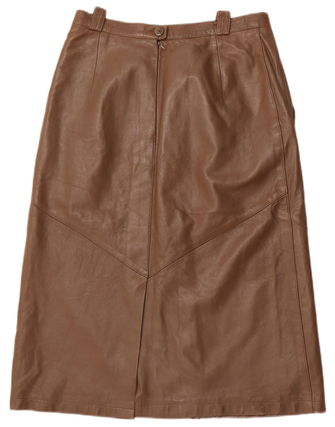 BARDEHLE Γυναικεία Δερμάτινη Φούστα EU 40 Medium W28 Καφέ