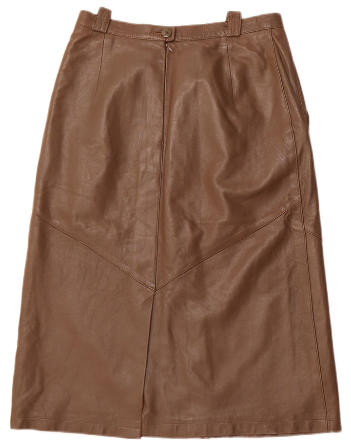BARDEHLE Γυναικεία Δερμάτινη Φούστα EU 40 Medium W28 Καφέ