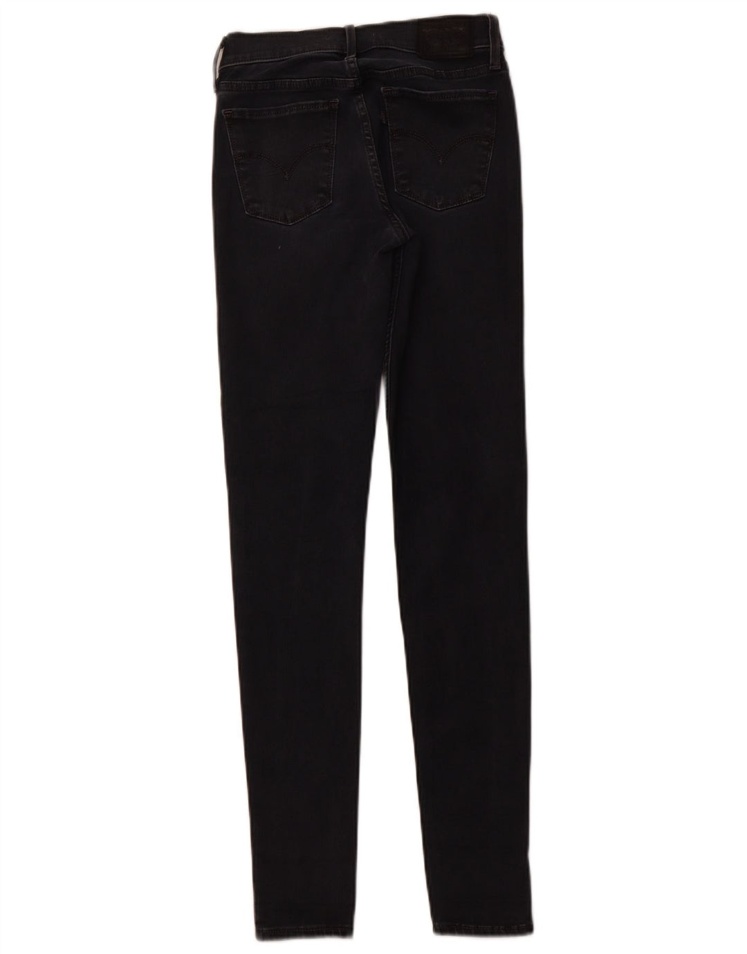 LEVI'S Γυναικείο 710 Super Skinny Jeans W25 L30 Μαύρο βαμβακερό