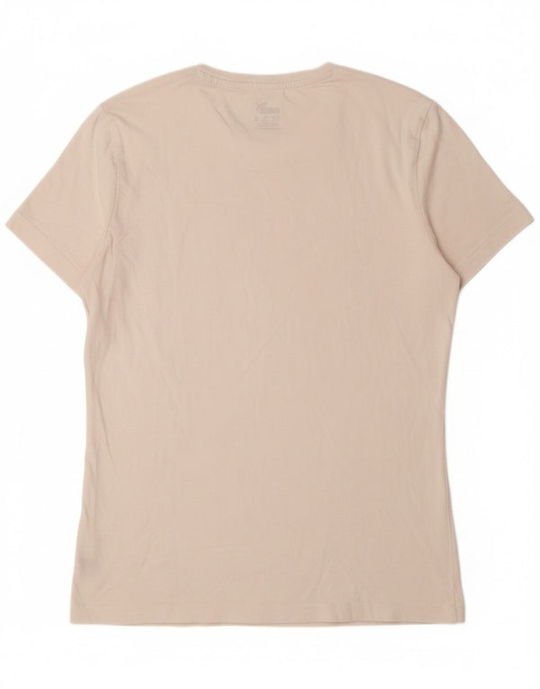 Γραφικό μπλουζάκι PUMA για κορίτσια τοπ 15-16 ετών λευκό βαμβακερό