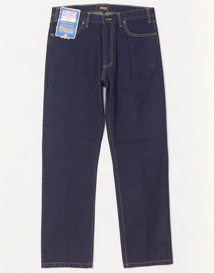 Ανδρικό τζιν ίσιο Blaklader W34 L32 Navy Blue Cotton