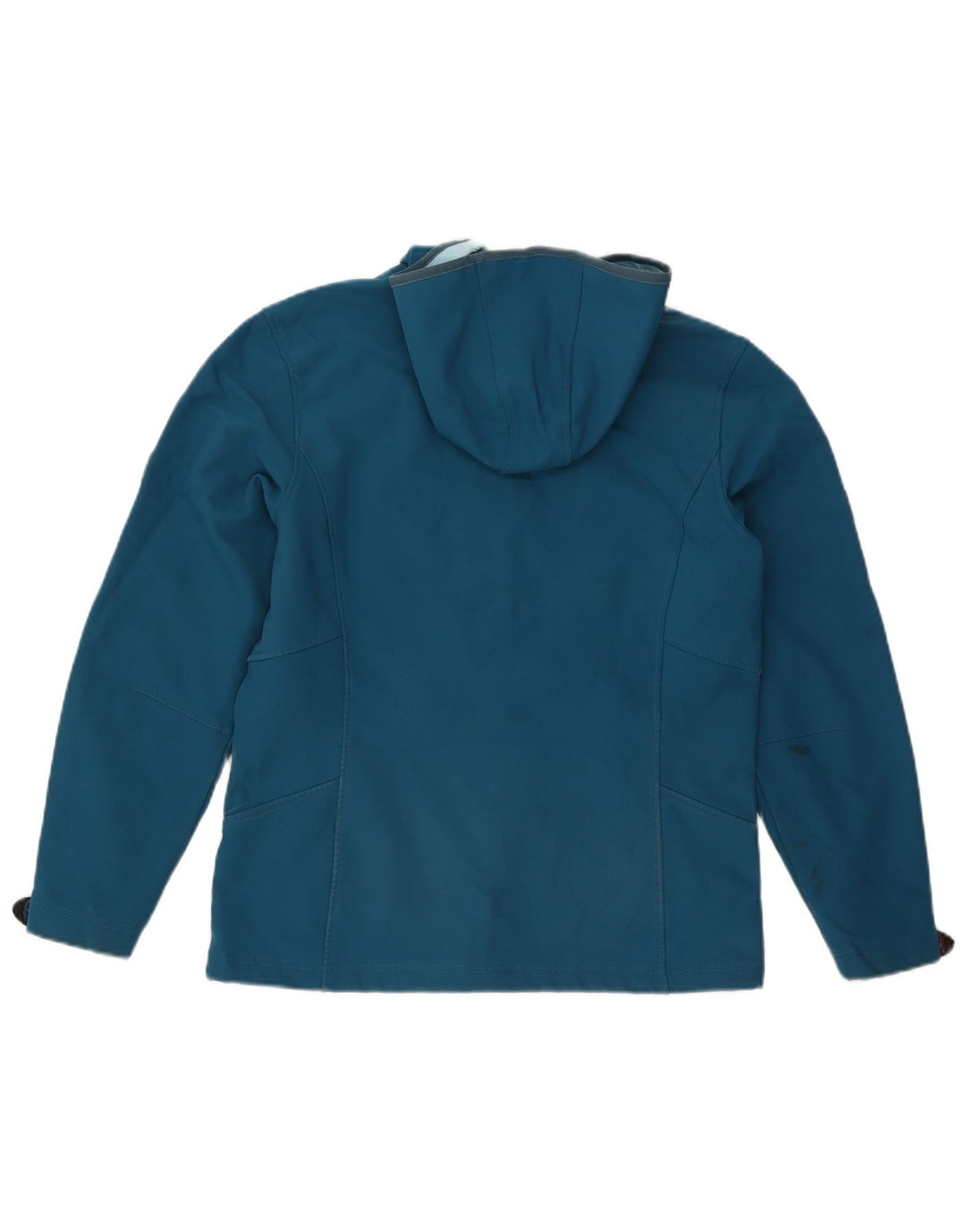 Jack Wolfskin για κορίτσια με κουκούλα αντιανεμικό μπουφάν 15-16 ετών μπλε πολυεστέρα