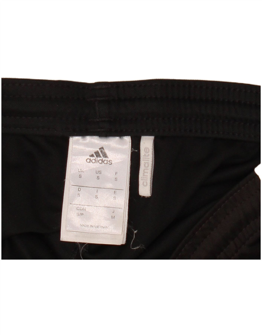 Ανδρικό αθλητικό σορτς Adidas Climalite από μικρό μαύρο πολυεστέρα