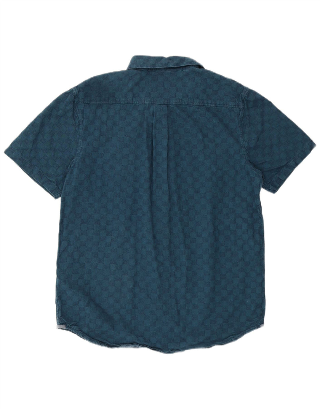 Vans Ανδρικό κοντομάνικο πουκάμισο Classic Fit Medium μπλε γεωμετρικό