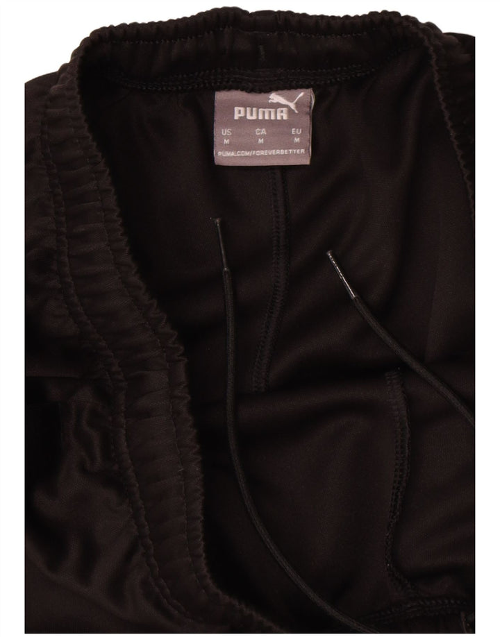 Ανδρική αθλητική φόρμα Puma Παντελόνι μεσαίου μαύρου χρώματος πολυεστέρας
