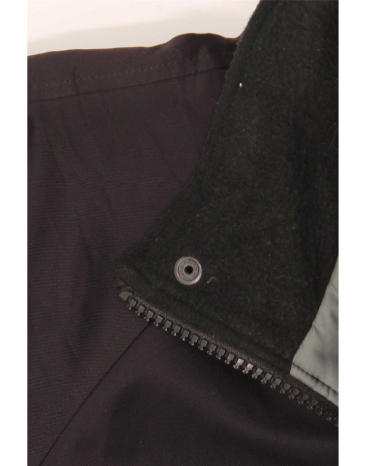Ανδρικό παλτό Trussardi Windbreaker IT 50 Large Black Polyester