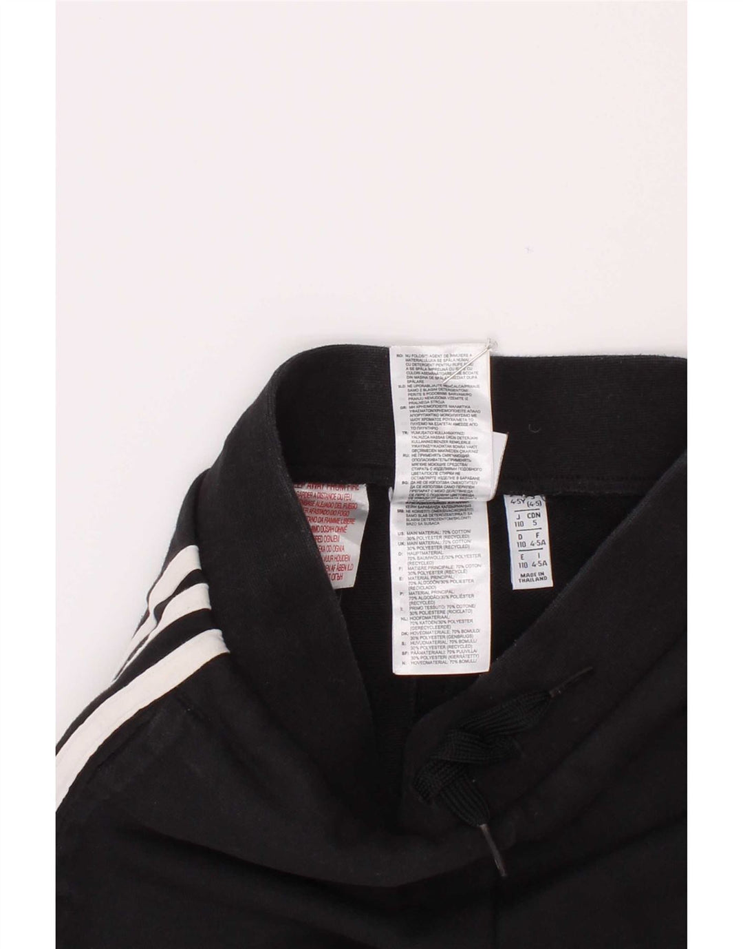 Adidas Boys αθλητικό σορτς 4-5 ετών μαύρο βαμβακερό