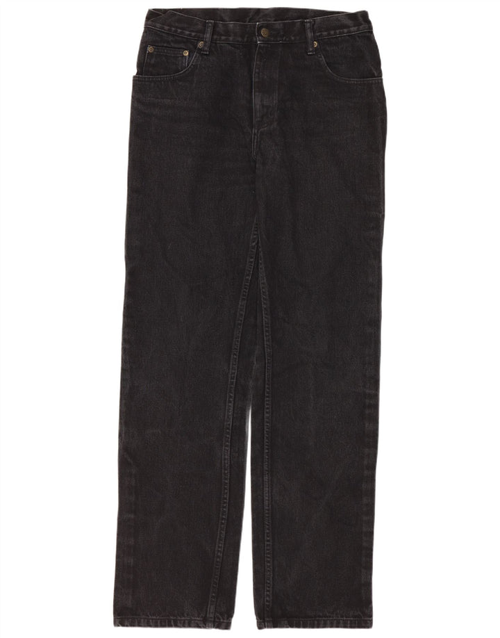 Ανδρικό τζιν Wrangler Hero Regular Straight W34 L34 Μαύρο βαμβακερό