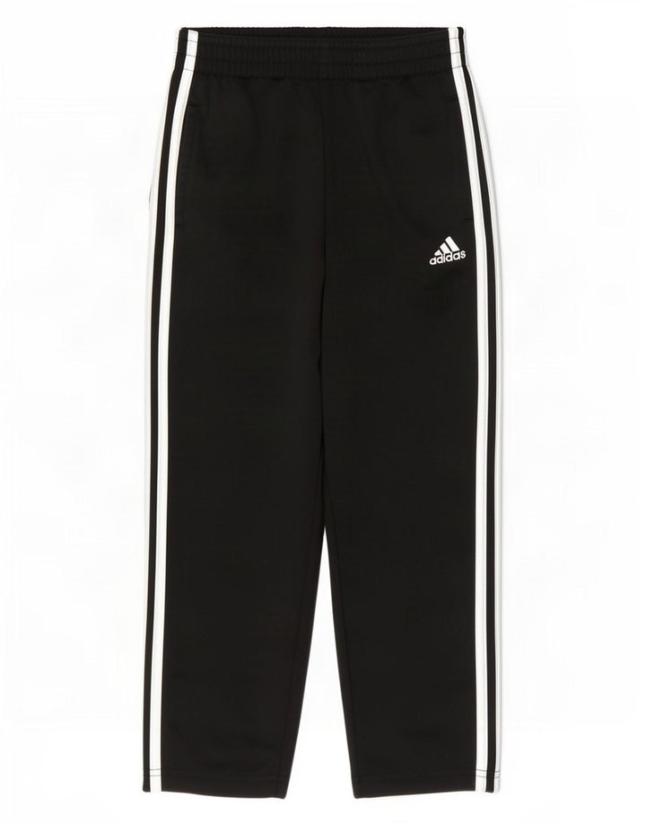Παντελόνι αθλητικής φόρμας Adidas Boys 5-6 ετών Μαύρο