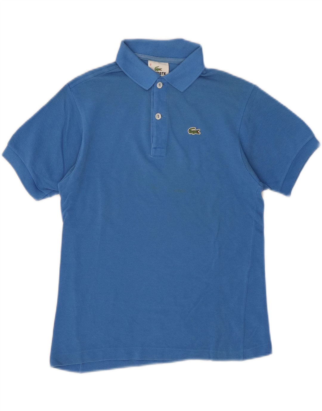Lacoste Boys Polo πουκάμισο 11-12 ετών Μπλε βαμβακερό
