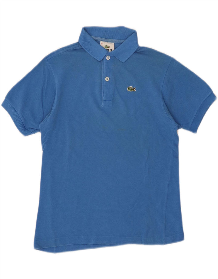 Lacoste Boys Polo πουκάμισο 11-12 ετών Μπλε βαμβακερό