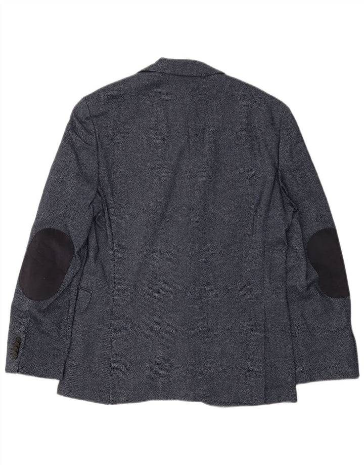 HUGO BOSS Ανδρικό μπουφάν μπλέιζερ EU 46 Small Navy Blue Wool