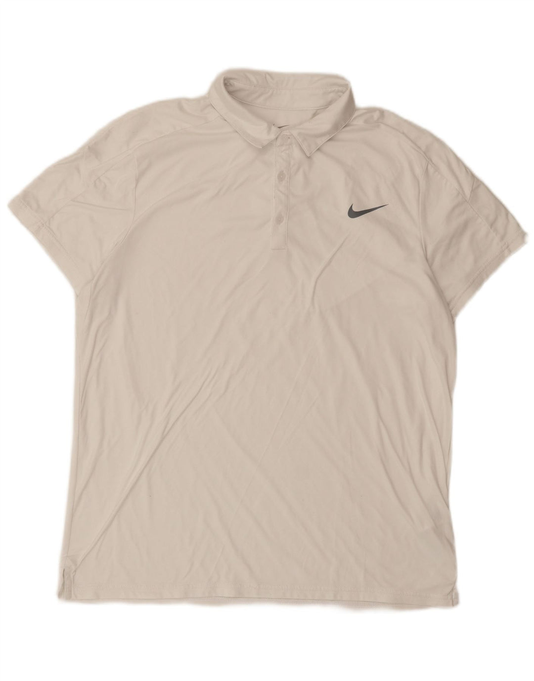 Ανδρικό πουκάμισο πόλο NIKE με μεγάλο λευκό πολυεστέρα