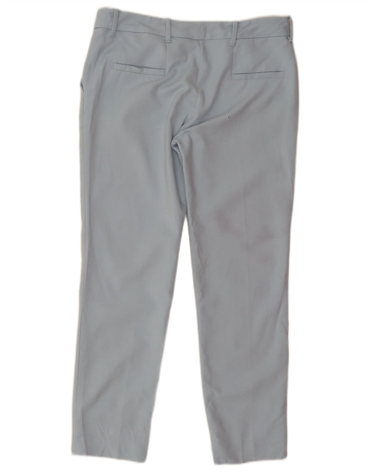 Zara Γυναικείο παντελόνι Chino Crop Medium W30 L26 Blue