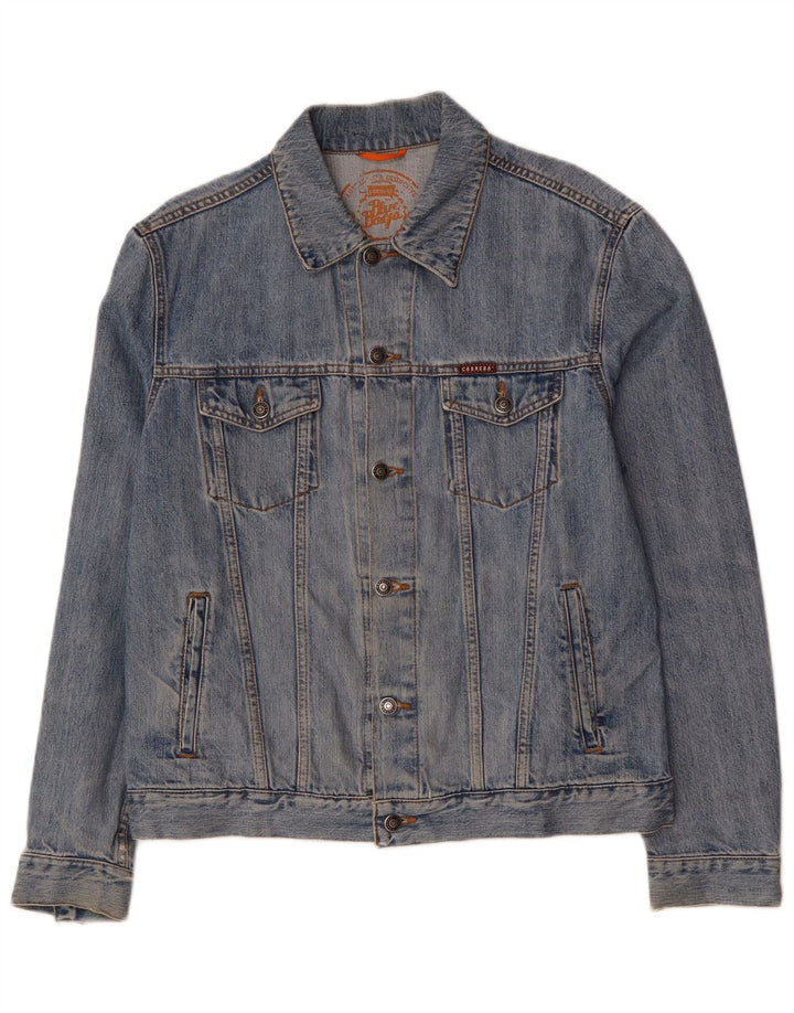 CARRERA Ανδρικό Τζιν Μπουφάν UK 40 Μεγάλο Μπλε Βαμβακερό