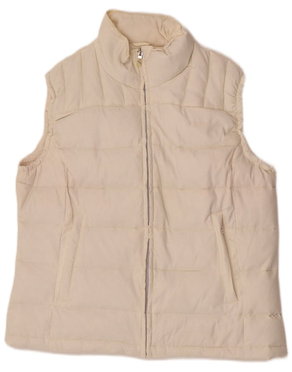 Asics Γυναικείο Gilet UK 18 XL Off White Nylon