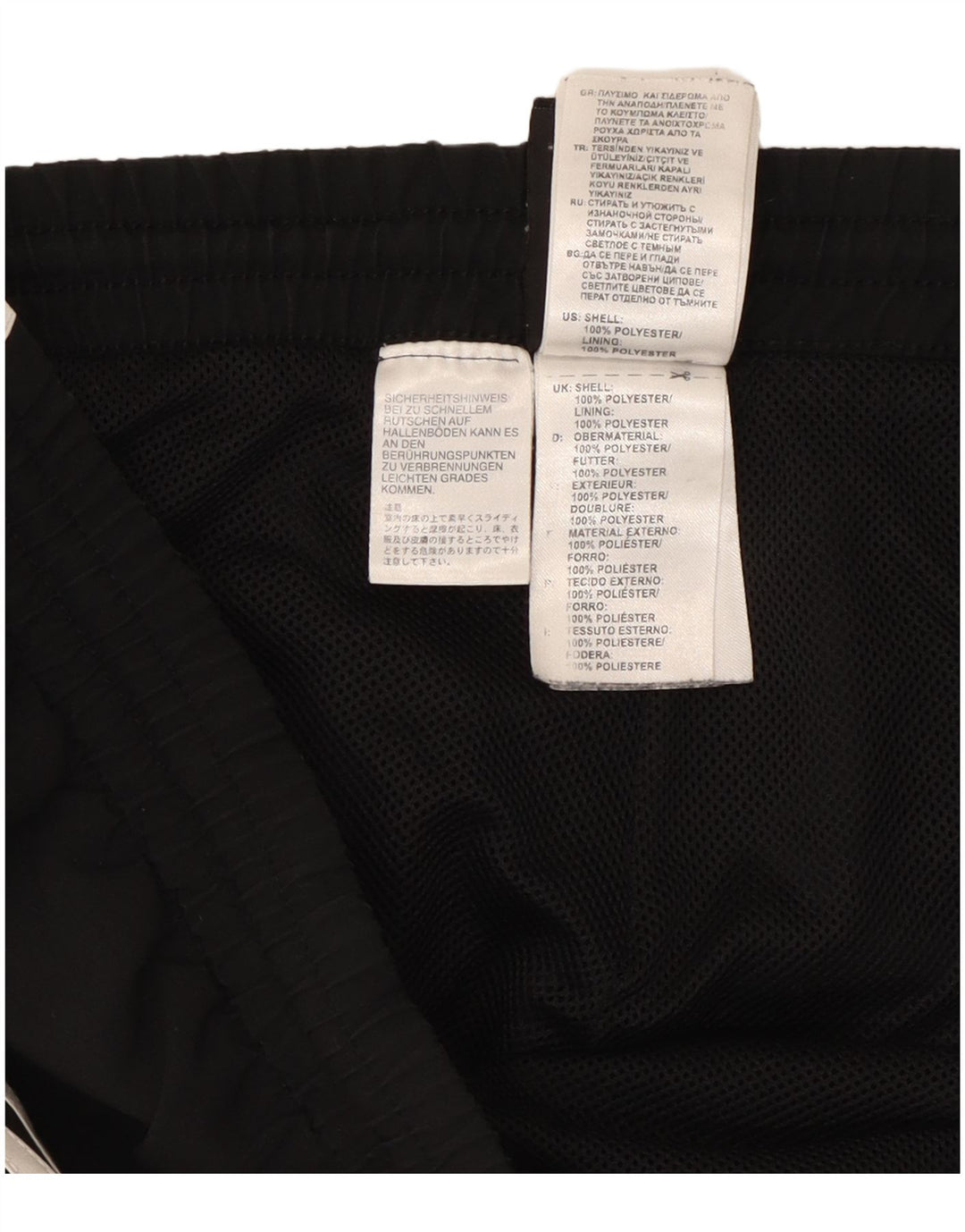Ανδρική φόρμα Adidas Παντελόνι Joggers UK 40/42 Μεσαίο Μαύρο Πολυεστέρα