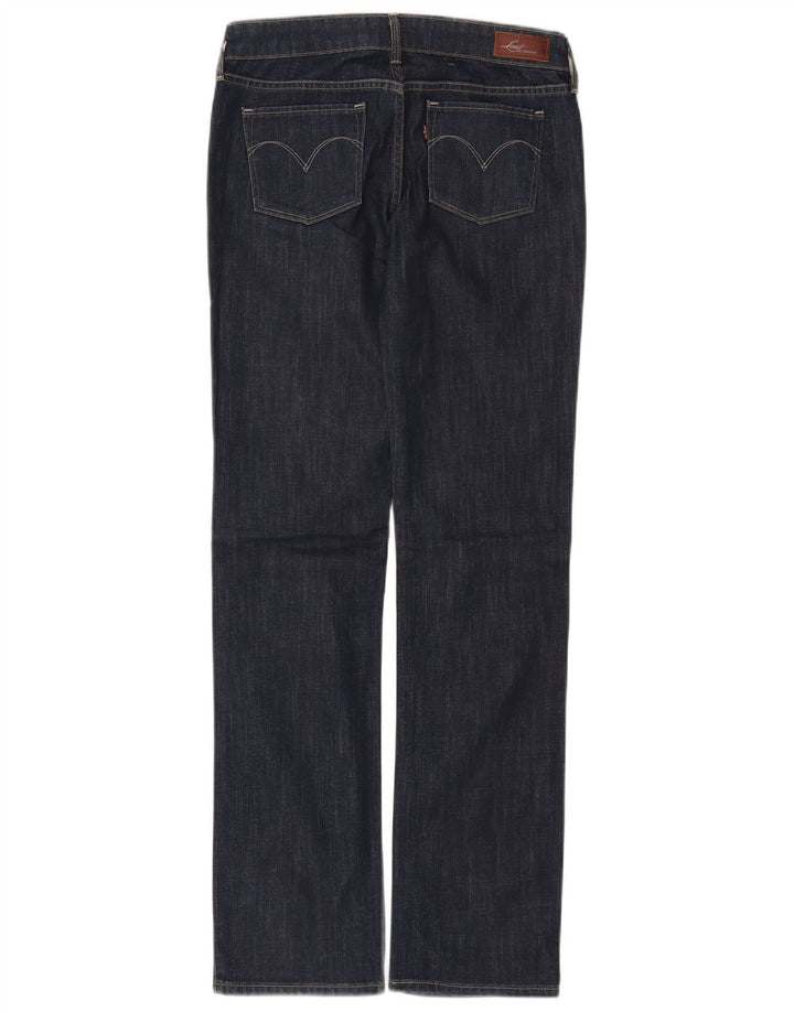 Γυναικείο τζιν Levi's Slight Curve Straight W26 L32 Navy Blue Cotton