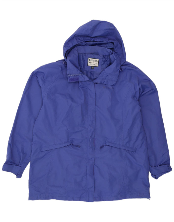 Mountain Warehouse Γυναικείο Αντιανεμικό Μπουφάν UK 18 XL Blue Polyester