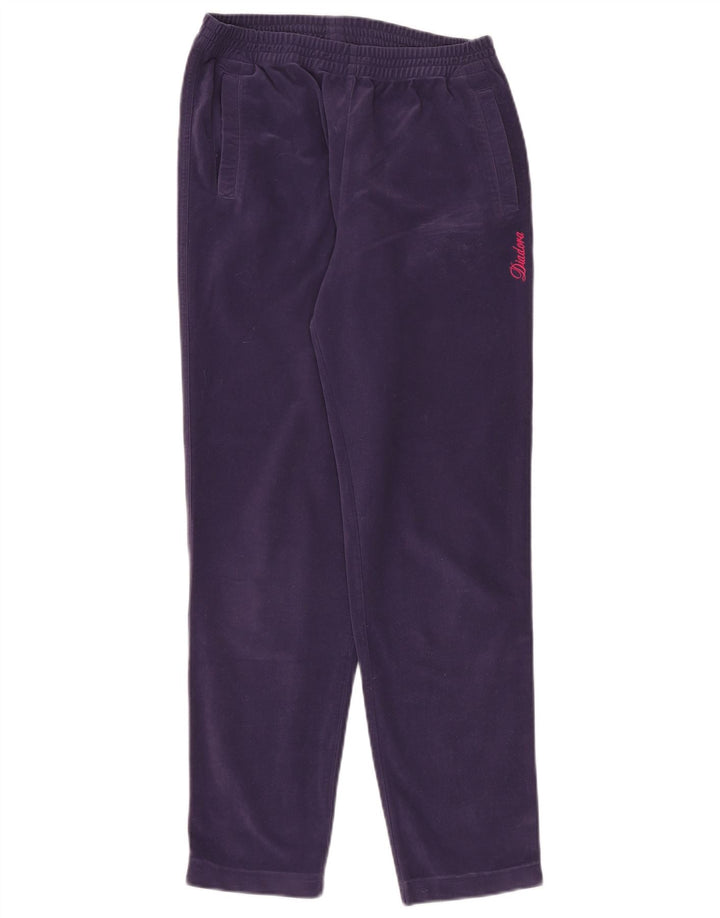 Diadora Γυναικεία φόρμα παντελόνι UK 10 Small Purple Polyester