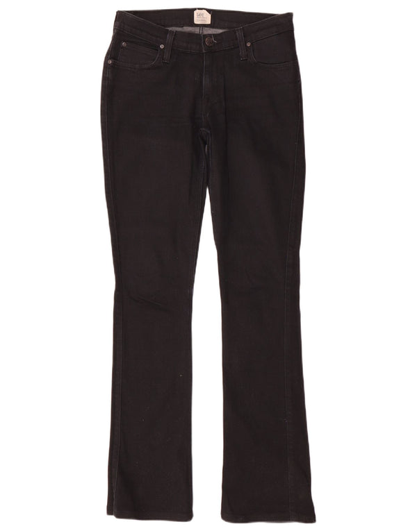 Lee Womens Bonnie Bootcut Jeans W29 L33 Μαύρο βαμβακερό