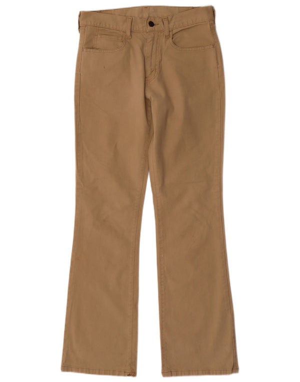 Levi's Mens 525 Bootcut Casual Παντελόνι W30 L32 Μπεζ βαμβακερό