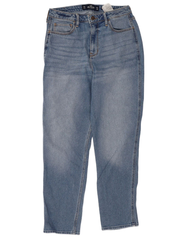 Hollister Γυναικείο Mom Jean ψηλό κωνικό τζιν US 11 Large W30 L25 Blue