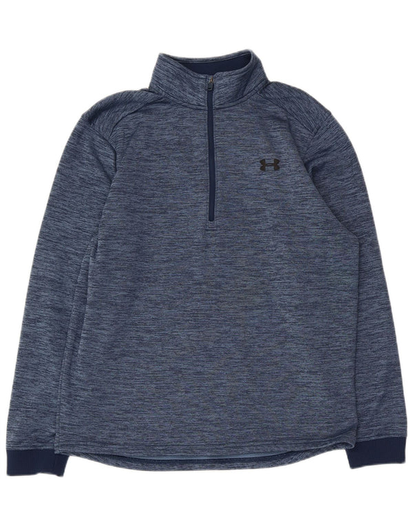 Ανδρική μπλούζα Under Armour Cold Gear Jumper Medium Navy Blue Flecked