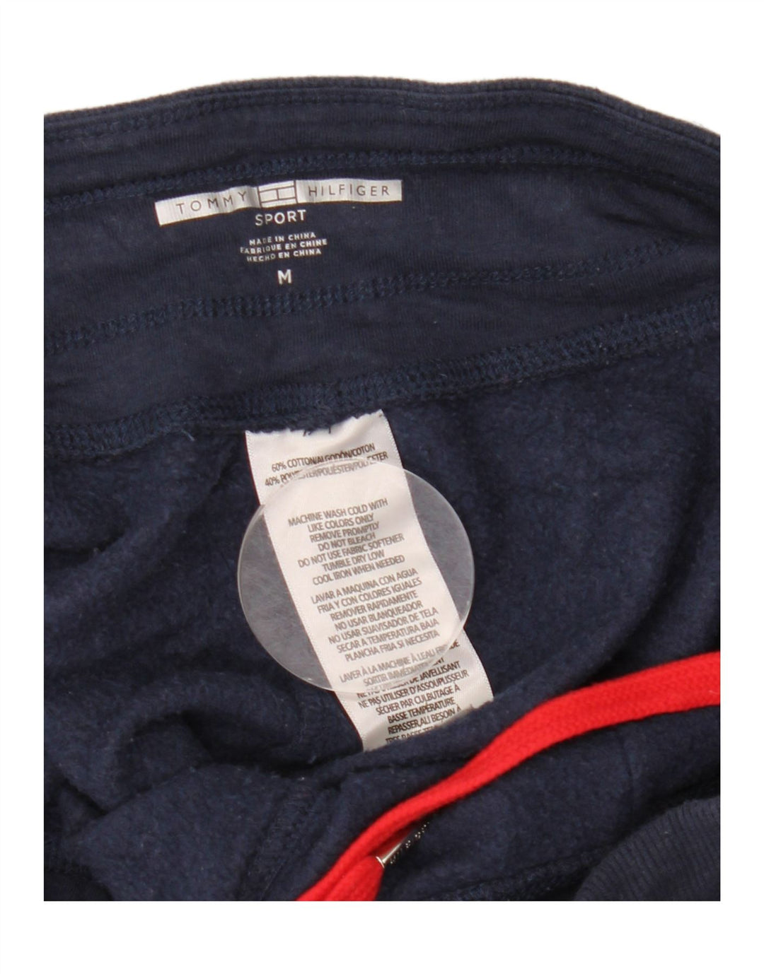TOMMY HILFIGER Γυναικεία αθλητική φόρμα παντελόνι Joggers UK 14 Medium Navy Blue