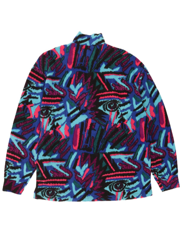 Ανδρικά FILA Abstract Pattern Fleece Jumper IT 52 Large πολύχρωμα