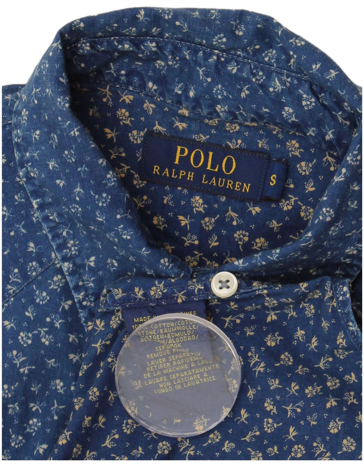 Ανδρικό πουκάμισο POLO RALPH LAUREN Μικρό Μπλε Βαμβακερό