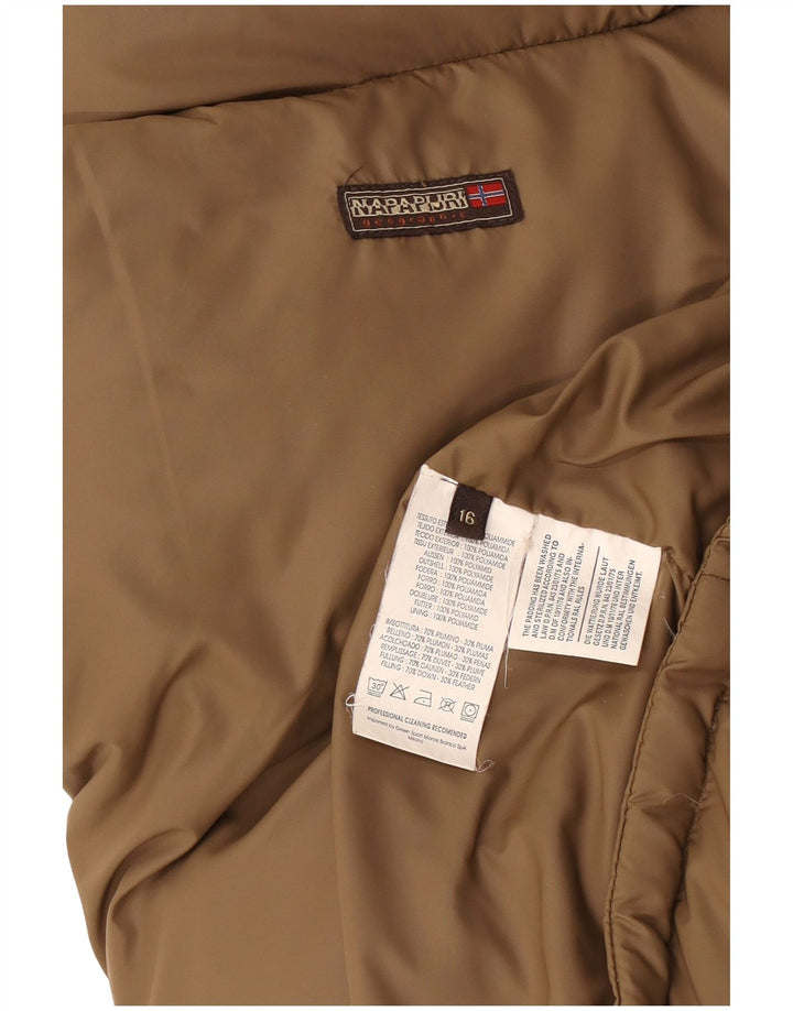 NAPAPIJRI Boys Gilet Gilet 15-16 ετών Beige Polyamide