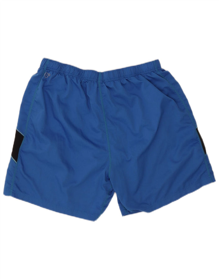 Ανδρικό αθλητικό σορτς Puma XL Blue Colourblock Πολυεστέρας