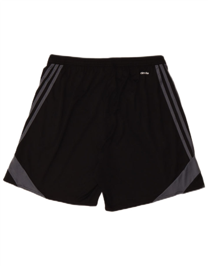 Ανδρικό σορτς Adidas Climalite με μεγάλο μαύρο χρώμα πολυεστέρα