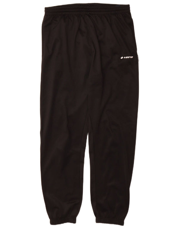 Lotto Mens Tracksuit Trousers Joggers XL  Black Polyester