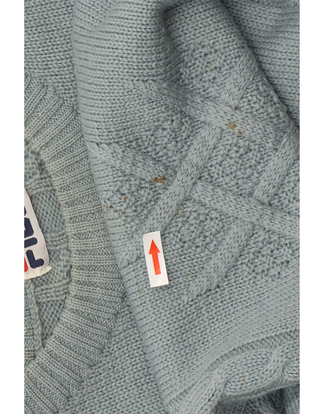 Ανδρικό πουλόβερ FILA Loose Fit Crew Neck Jumper IT 50 Medium Blue Wool