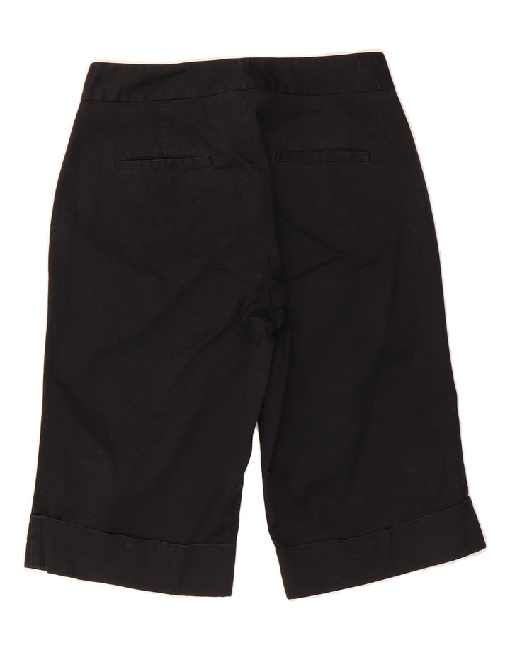 DOCKERS Womens Petit Bermuda Shorts US 6 Medium W28 Black Cotton Vintage Dockers and Second-Hand Dockers from Messina Hembry 