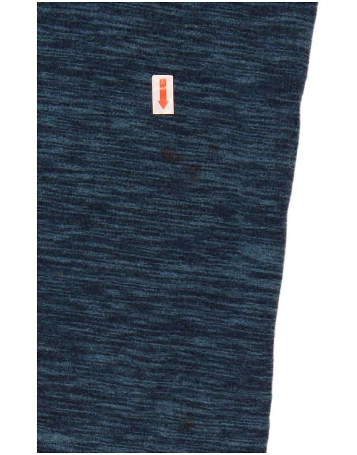 MOUNTAIN WAREHOUSE Ανδρικό φερμουάρ Fleece Jumper 2XL Blue Flecked Polyester