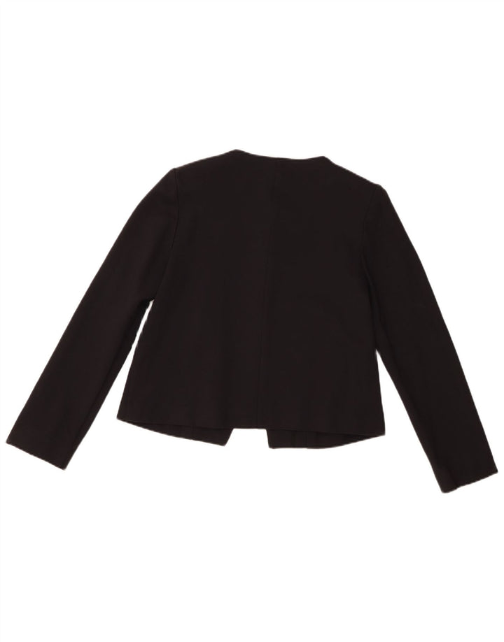 Whistles Γυναικείο σακάκι σακάκι με 3 κουμπιά UK 10 Small Black Viscose