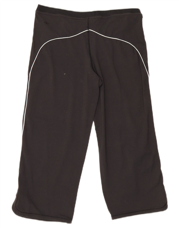 Nike Γυναικεία κολάν Capri UK 8/10 Small Black Nylon