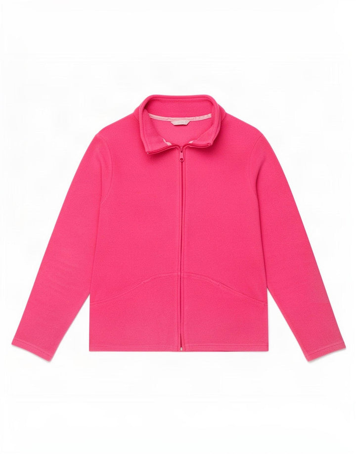 Marks & Spencer Γυναικείο Fleece Jacket UK 16 Large Pink Polyester