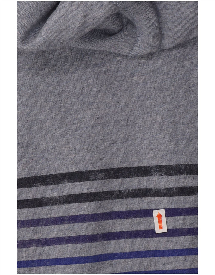 Ανδρικό γραφικό κουκούλα SUPERDRY 2XL Μπλε βαμβακερό