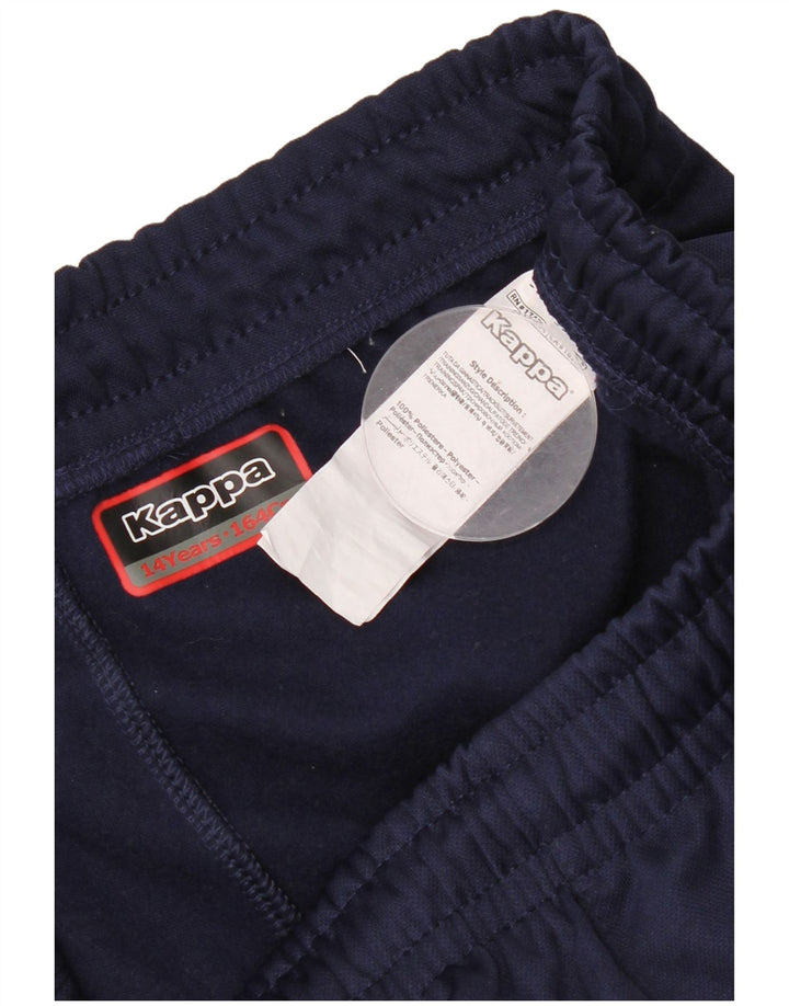 Παντελόνι φόρμας Kappa Boys Capri 13-14 Years Navy Blue Polyester