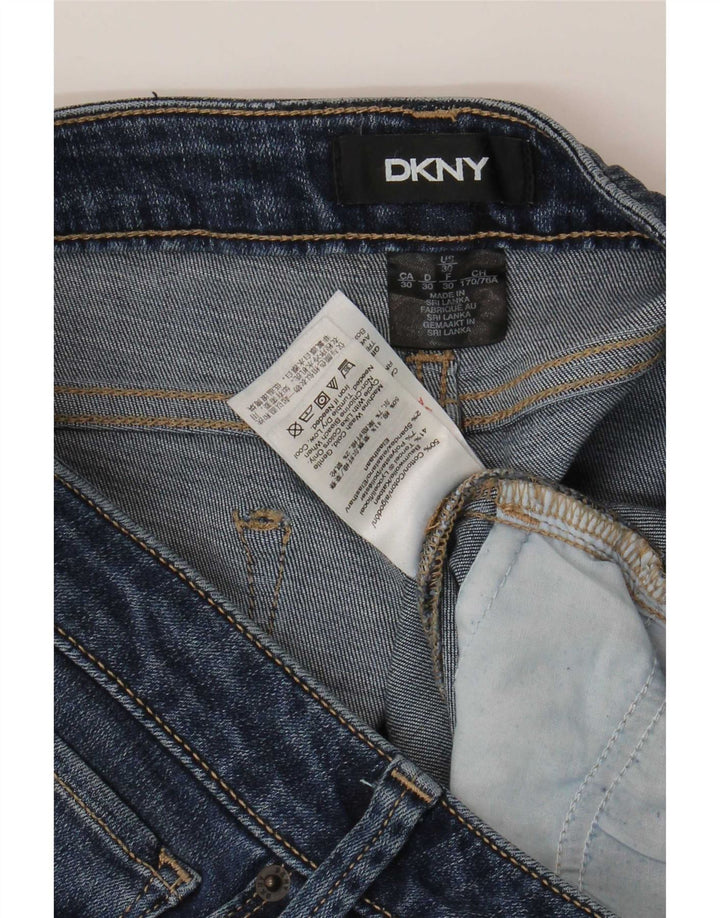 Dkny Γυναικείο Slim Jeans W30 L27 Μπλε βαμβακερό