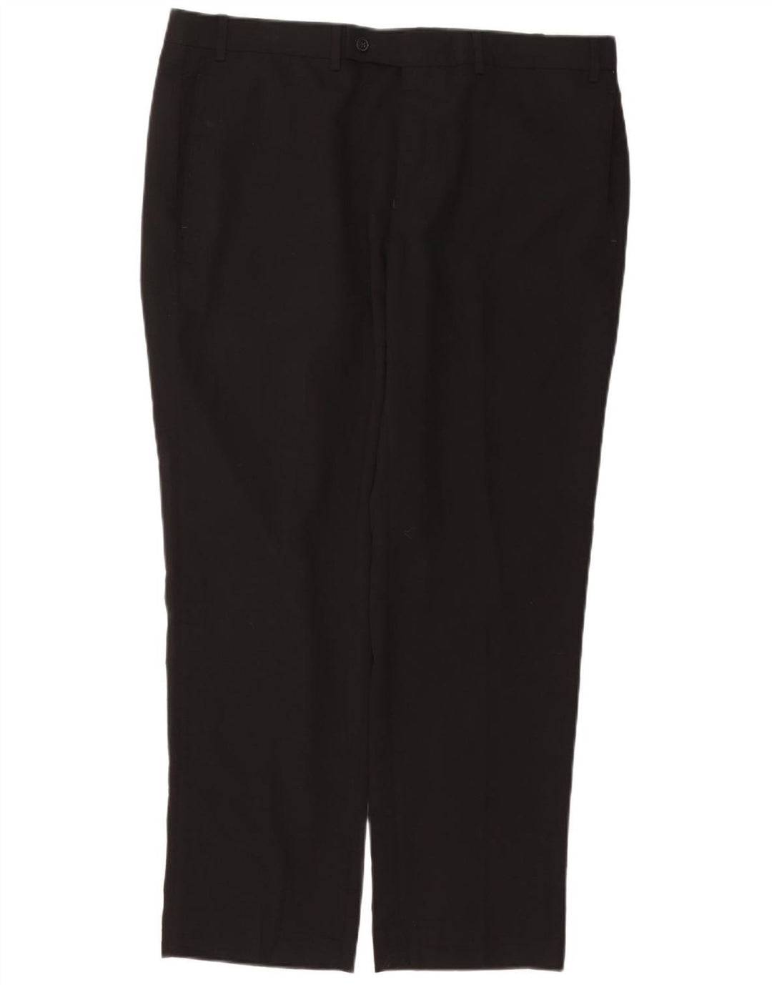 RALPH LAUREN Ανδρικό ίσιο παντελόνι W38 L30 Μαύρο πολυεστέρα