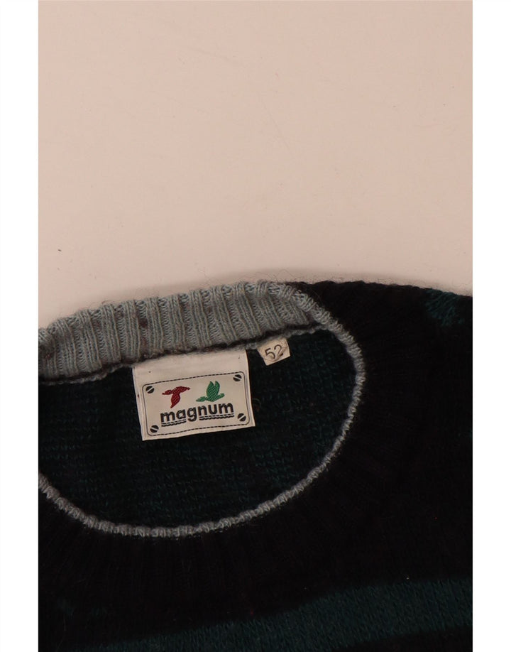 Ανδρικό πουλόβερ MAGNUM Crew Neck Jumper IT 52 Large Navy Blue