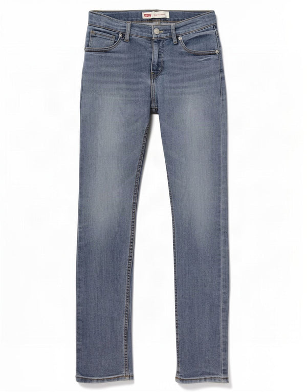 Levi's Boys 510 Skinny Jeans 13-14 ετών W28 L28 Μπλε βαμβακερό